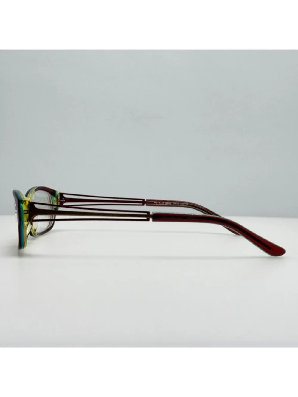 Michael Stars Eyeglasses Eye Glasses Frames Casual Chic Plum Stain 52-15-135